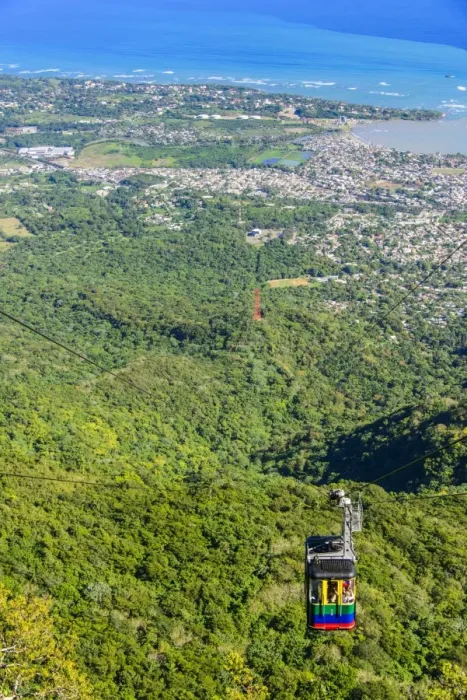 Framed Print : Teleforico, only cable car in the Caribbean, Puerto Plata, Dominican Republic, West Indies, Caribbean, Central America Framed Print : Teleforico, only cable car in the Caribbean, Puerto Plata, Dominican Republic, West Indies, Caribbean, Central America