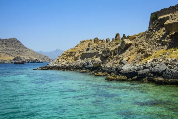 Framed Print : Telegraph Island in the Khor ash-sham fjord, Musandam, Oman, Middle East Framed Print : Telegraph Island in the Khor ash-sham fjord, Musandam, Oman, Middle East