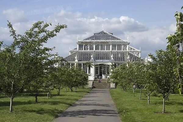 Temperate House conservatory, Kew Gardens, UNESCO World Heritage Site, London