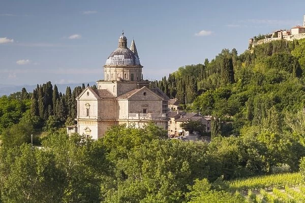Tempio di San Biagio in Montepulciano, Val d Orcia, UNESCO World Heritage Site, Tuscany, Italy, Europe