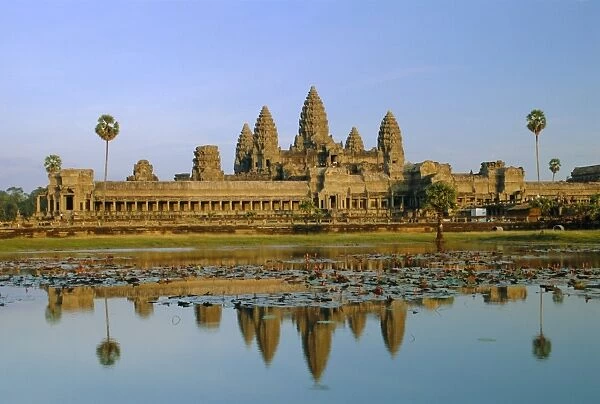 The temple of Angkor Wat, Angkor, Siem Reap, Cambodia