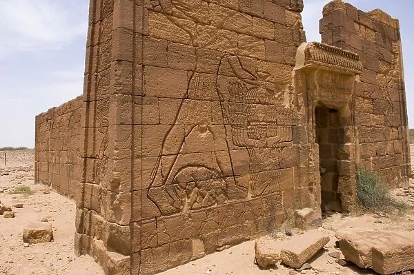 Temple of Apademak (the lion-god), erected in the 1st century AD by King Natekamani
