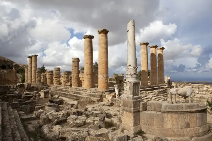 Framed Print : The Temple of Apollo, Cyrene, UNESCO World Heritage Site, Libya, North Africa, Africa Framed Print : The Temple of Apollo, Cyrene, UNESCO World Heritage Site, Libya, North Africa, Africa