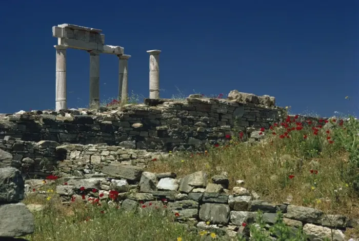 Framed Print : Temple of Apollo, Delos, UNESCO World Heritage Site, Greek Islands, Greece, Europe Framed Print : Temple of Apollo, Delos, UNESCO World Heritage Site, Greek Islands, Greece, Europe
