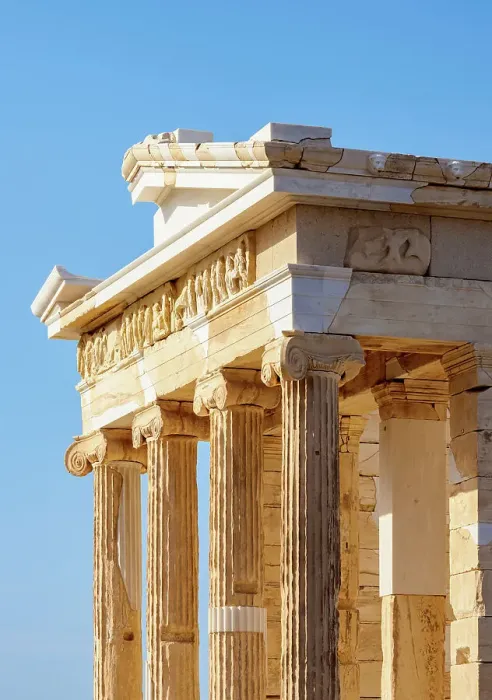 Framed Print : The Temple of Athena Nike, Acropolis, UNESCO World Heritage Site, Athens, Attica, Greece, Europe Framed Print : The Temple of Athena Nike, Acropolis, UNESCO World Heritage Site, Athens, Attica, Greece, Europe