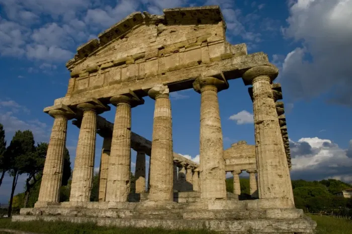 Framed Print : Temple of Athena, Paestum, UNESCO World Heritage Site, Campania, Italy, Europe Framed Print : Temple of Athena, Paestum, UNESCO World Heritage Site, Campania, Italy, Europe