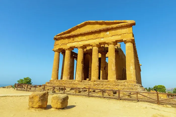 Framed Print : Temple of Concordia, Valle dei Templi (Valley of Temples), UNESCO World Heritage Site, Hellenic architecture, Agrigento, Sicily, Italy, Mediterranean, Europe Framed Print : Temple of Concordia, Valle dei Templi (Valley of Temples), UNESCO World Heritage Site, Hellenic architecture, Agrigento, Sicily, Italy, Mediterranean, Europe