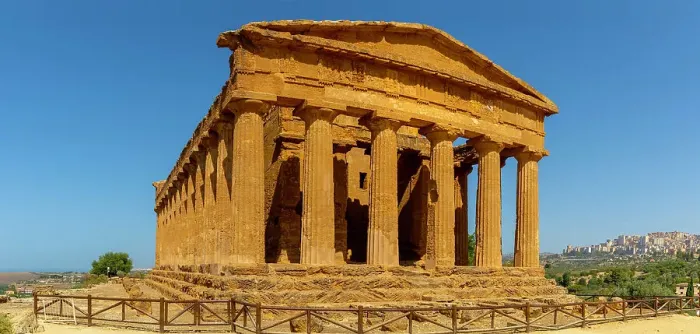 Framed Print : Temple of Concordia, Valle dei Templi (Valley of Temples), UNESCO World Heritage Site, Hellenic architecture, Agrigento, Sicily, Italy, Mediterranean, Europe Framed Print : Temple of Concordia, Valle dei Templi (Valley of Temples), UNESCO World Heritage Site, Hellenic architecture, Agrigento, Sicily, Italy, Mediterranean, Europe
