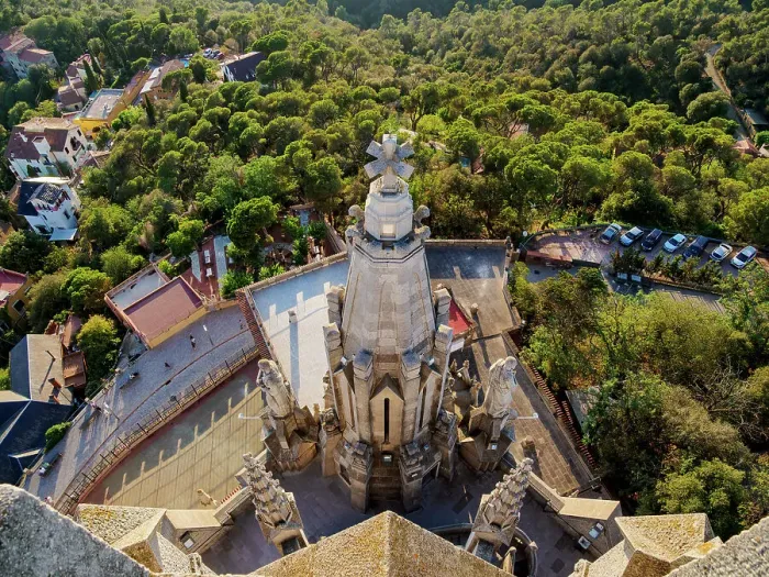 Framed Print : Temple Expiatori del Sagrat Cor, elevated view, Mount Tibidabo, Barcelona, Catalonia, Spain, Europe Framed Print : Temple Expiatori del Sagrat Cor, elevated view, Mount Tibidabo, Barcelona, Catalonia, Spain, Europe