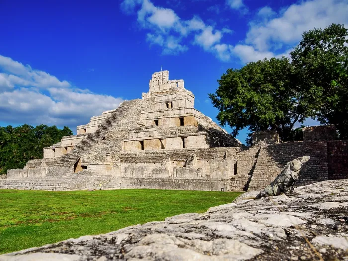 Framed Print : Temple of Five Floors, Great Acropolis, Edzna Archaeological Site, Campeche State, Mexico Framed Print : Temple of Five Floors, Great Acropolis, Edzna Archaeological Site, Campeche State, Mexico