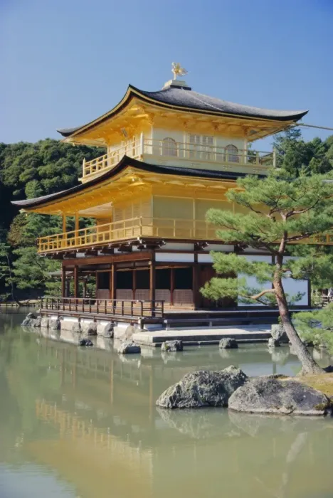 Framed Print : Temple of the Golden Pavilion Framed Print : Temple of the Golden Pavilion