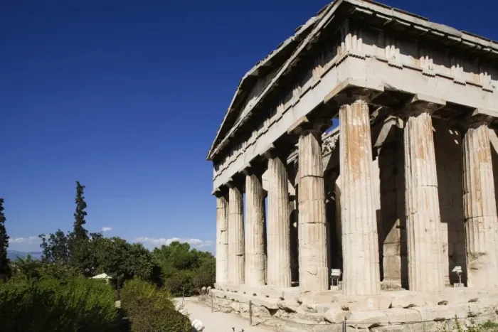 Framed Print : The Temple of Hephaistos, Athens, Greece, Europe Framed Print : The Temple of Hephaistos, Athens, Greece, Europe