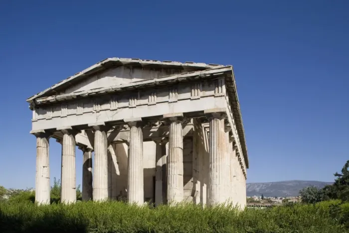 Framed Print : The Temple of Hephaistos, Athens, Greece, Europe Framed Print : The Temple of Hephaistos, Athens, Greece, Europe