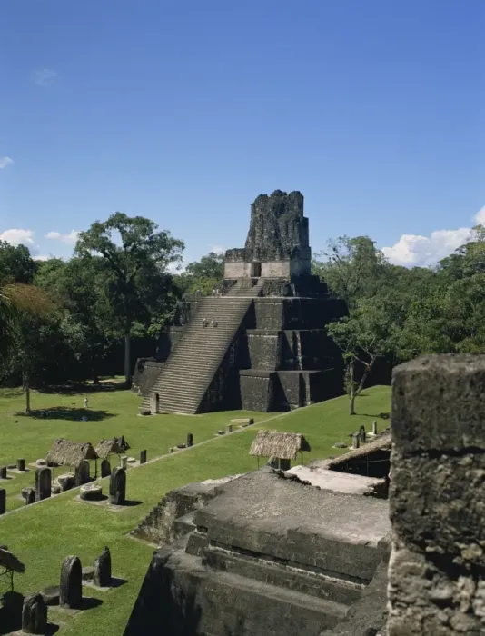 Framed Print : Temple II, Great Plaza, Tikal, UNESCO World Heritage Site, Guatemala, Central America Framed Print : Temple II, Great Plaza, Tikal, UNESCO World Heritage Site, Guatemala, Central America