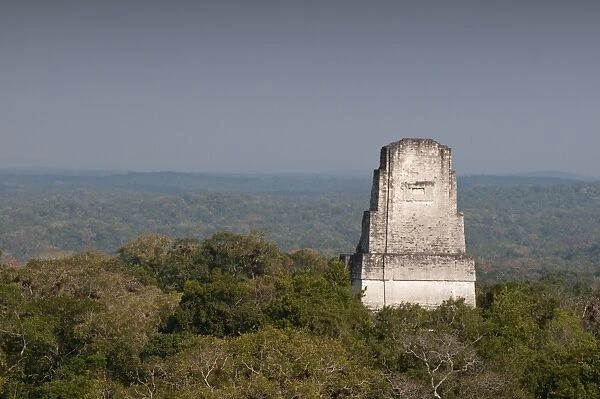 Temple III, Mayan archaeological site, Tikal, UNESCO World Heritage Site