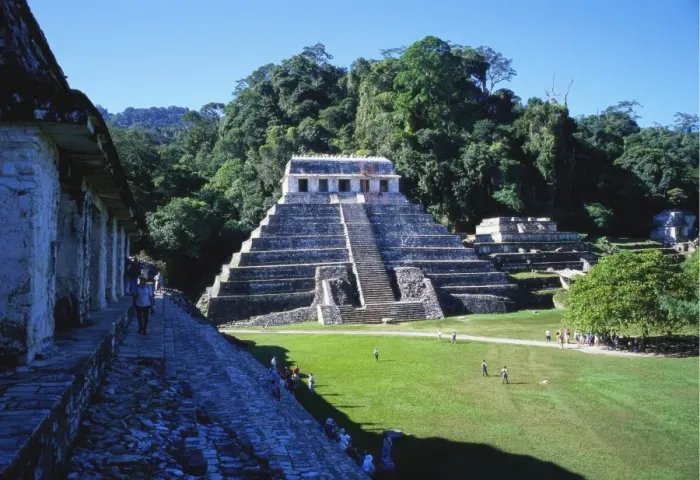 Framed Print : Temple of Inscriptions, Palenque Ruins, Chiapas, Mexico Framed Print : Temple of Inscriptions, Palenque Ruins, Chiapas, Mexico