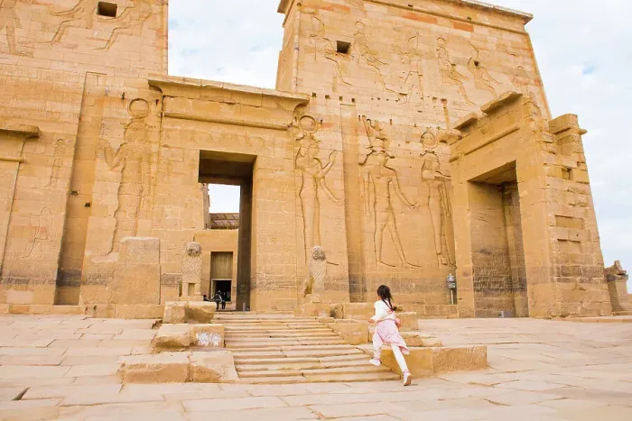 Framed Print : Temple of Isis, Temple of Philae, UNESCO World Heritage Site, Agilkia Island, Aswan, Egypt, North Africa, Africa Framed Print : Temple of Isis, Temple of Philae, UNESCO World Heritage Site, Agilkia Island, Aswan, Egypt, North Africa, Africa