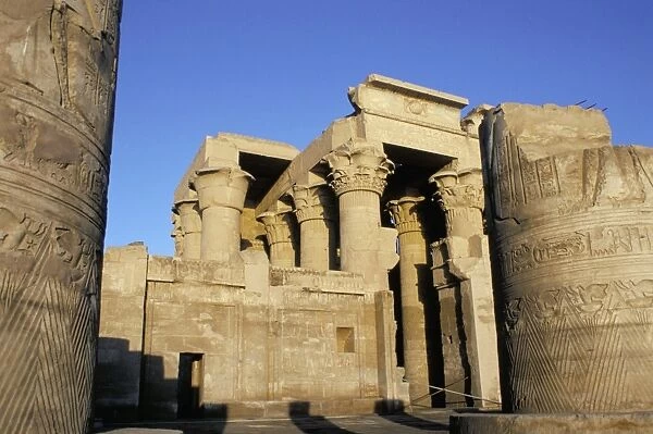 Temple at Kom Ombo, Egypt, North Africa, Africa