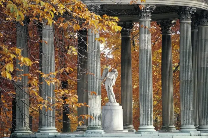 Framed Print : Temple de l Amour, Petit Trianon, Chateau of Versailles, dating from 17th century