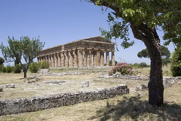 The Temple of Neptune, Paestum, UNESCO World Heritage Site, Campania, Italy, Europe