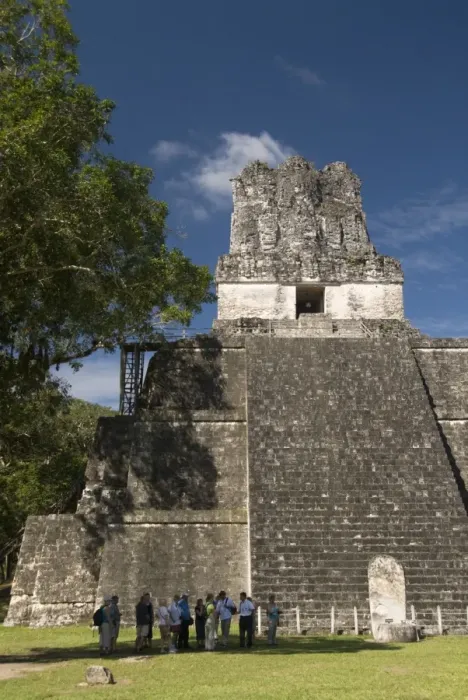 Framed Print : Temple No. 2 (Temple of the Masks), Great Plaza, Tikal, UNESCO World Heritage Site Framed Print : Temple No. 2 (Temple of the Masks), Great Plaza, Tikal, UNESCO World Heritage Site