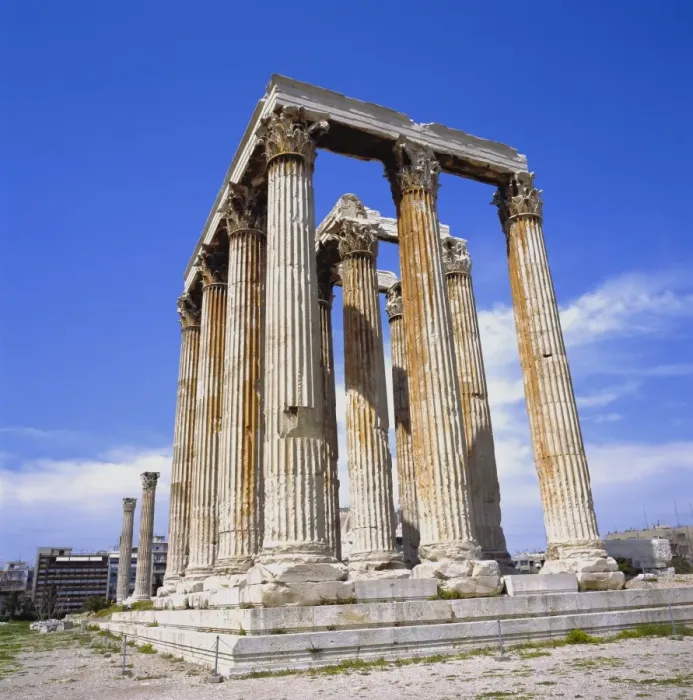 Framed Print : Temple of Olympian Zeus Framed Print : Temple of Olympian Zeus