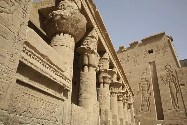 Temple of Philae, UNESCO World Heritage Site, Nubia, Egypt, North Africa, Africa