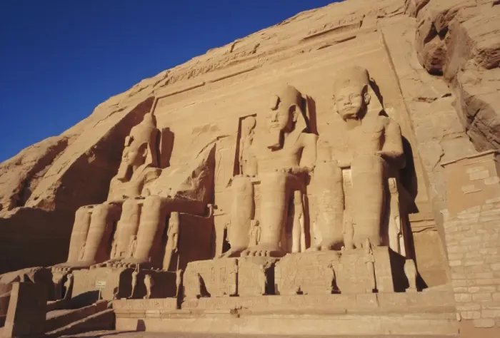 Framed Print : Temple of Re-Herakhte for Ramses II, was moved when Aswan High Dam was built