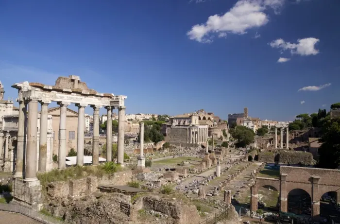 Framed Print : Temple of Saturn and Roman Forum, UNESCO World Heritage Site, Rome, Lazio, Italy, Europe Framed Print : Temple of Saturn and Roman Forum, UNESCO World Heritage Site, Rome, Lazio, Italy, Europe