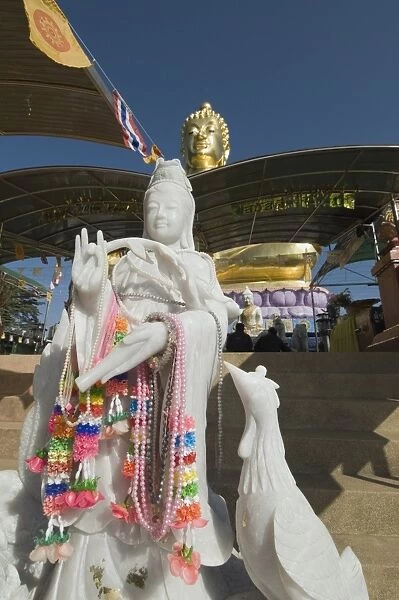 Temple at Sop Ruak, Golden Triangle, Thailand, Southeast Asia, Asia