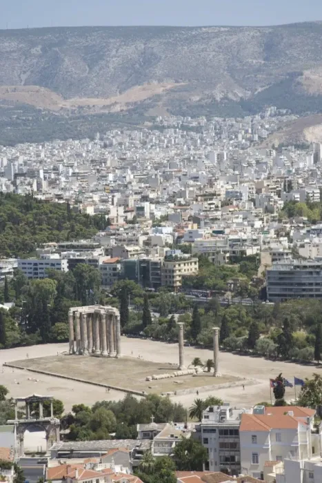 Framed Print : Temple of Zeus Framed Print : Temple of Zeus