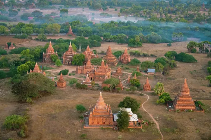 Framed Print : Temples, Bagan (Pagan), UNESCO World Heritage Site, Myanmar (Burma), Asia Framed Print : Temples, Bagan (Pagan), UNESCO World Heritage Site, Myanmar (Burma), Asia