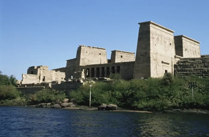 Framed Print : Temples at Philae, UNESCO World Heritage Site, by the River Nile, Nubia Framed Print : Temples at Philae, UNESCO World Heritage Site, by the River Nile, Nubia