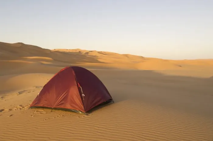 Framed Print : Tent in desert Framed Print : Tent in desert