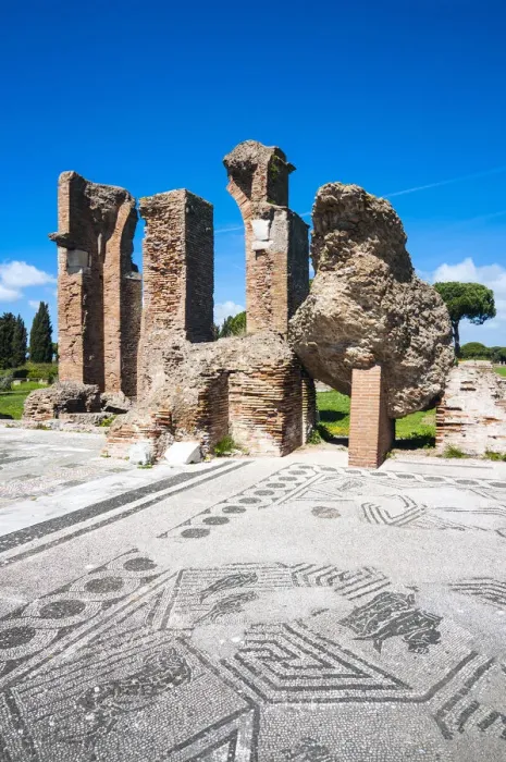 Framed Print : Terme di Porta Marina, Ostia Antica archaeological site, Ostia, Rome province, Lazio Framed Print : Terme di Porta Marina, Ostia Antica archaeological site, Ostia, Rome province, Lazio