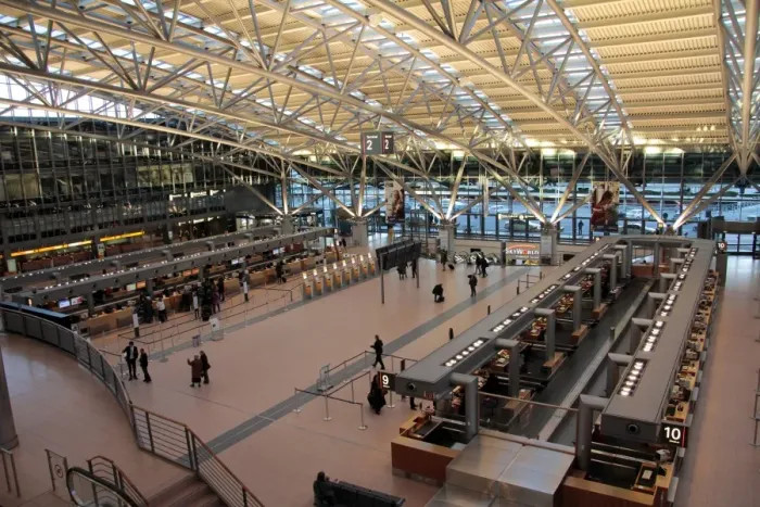 Framed Print : Terminal at airport Fuhlsbuettel, Hamburg, Germany, Europe Framed Print : Terminal at airport Fuhlsbuettel, Hamburg, Germany, Europe