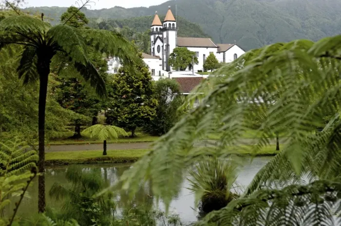 Framed Print : Terra Nostra Garden, Furnas, Sao Miguel Island, Azores, Portugal, Europe Framed Print : Terra Nostra Garden, Furnas, Sao Miguel Island, Azores, Portugal, Europe