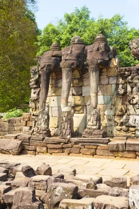 Framed Print : The Terrace of the Elephants, Angkor Thom, UNESCO World Heritage Site, Siem Reap, Cambodia, Indochina, Southeast Asia, Asia Framed Print : The Terrace of the Elephants, Angkor Thom, UNESCO World Heritage Site, Siem Reap, Cambodia, Indochina, Southeast Asia, Asia