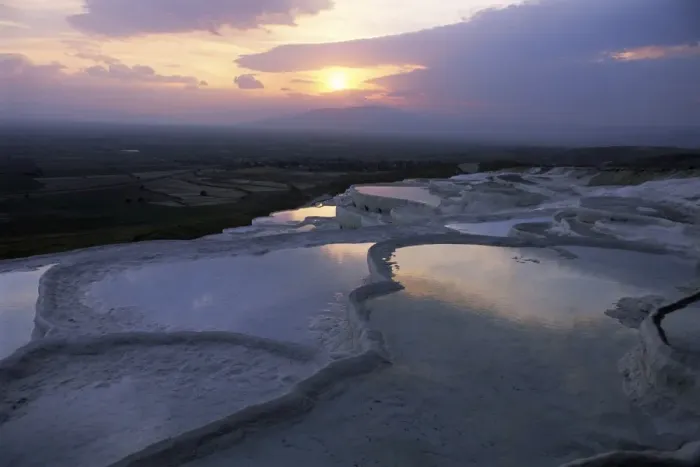 Framed Print : Terraces at Pamukkale Framed Print : Terraces at Pamukkale
