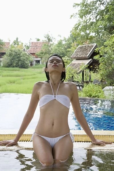 Thai Woman at Mandarin Oriental Resort