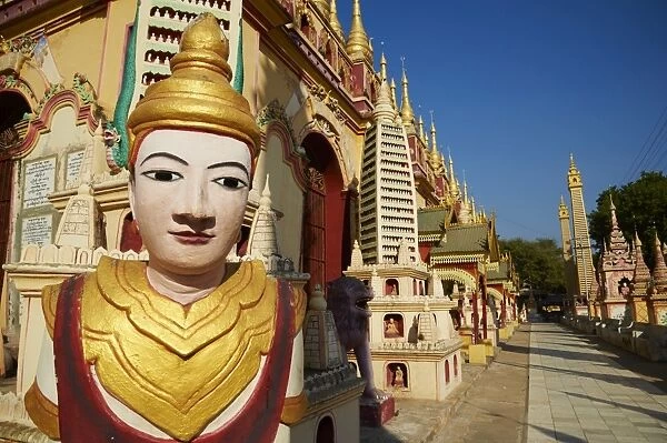 Thanbodhay Pagoda, Monywa, Sagaing Division, Myanmar (Burma), Asia