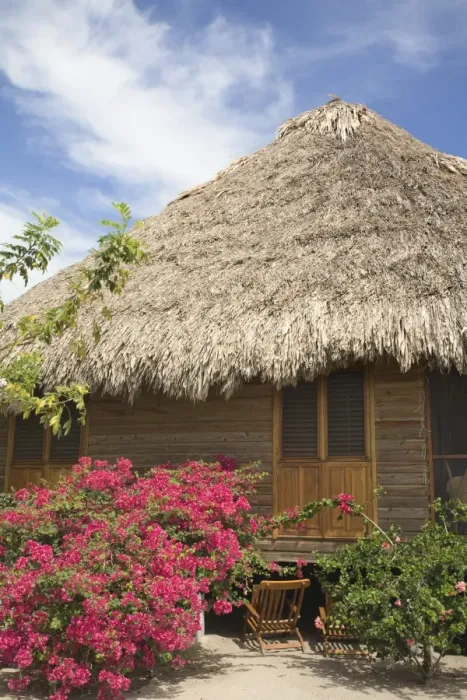 Framed Print : Thatched cottage at The Turtle Inn, Francis Ford-Cappolas beach front hotel Framed Print : Thatched cottage at The Turtle Inn, Francis Ford-Cappolas beach front hotel