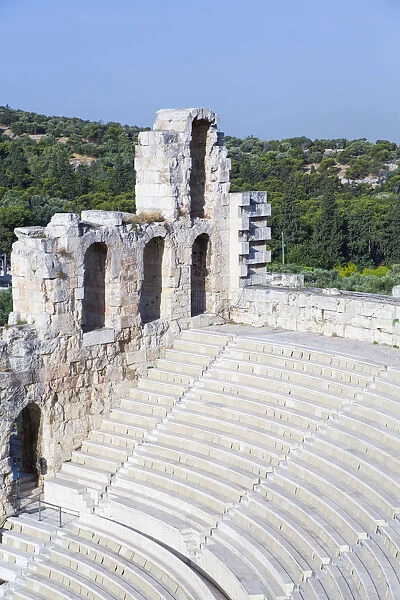 Theatre of Herod Atticus, Acropolis, UNESCO World Heritage Site, Athens, Greece, Europe