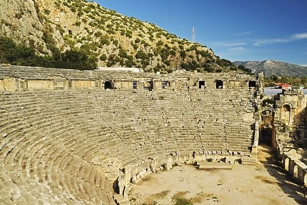 Theatre of Myra, Demre, Antalya Province, Anatolia, Turkey, Asia Minor, Eurasia