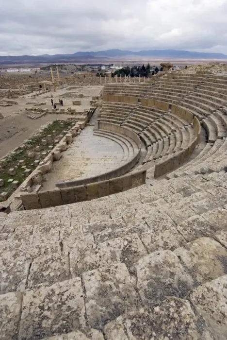 Framed Print : Theatre, Roman site of Timgad, UNESCO World Heritage Site, Algeria, North Africa, Africa Framed Print : Theatre, Roman site of Timgad, UNESCO World Heritage Site, Algeria, North Africa, Africa