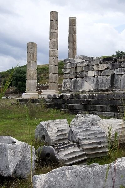 TheTemple of Leto at the Lycian site of Letoon, UNESCO World Heritage Site