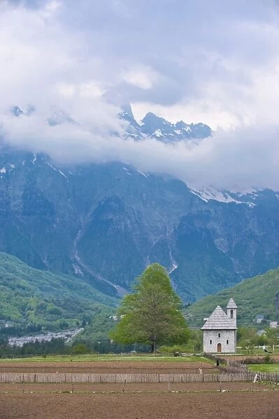 Thethi in the Albanian Alps, Albania, Europe