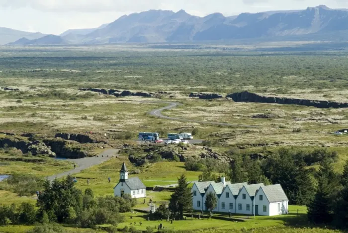 Framed Print : Thingvellir