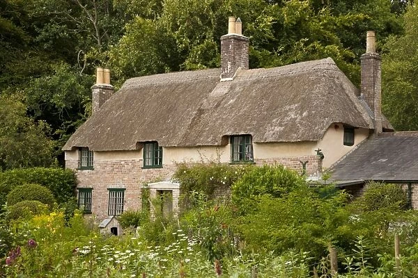 Thomas Hardys cottage, Higher Bockhampton, near Dorchester, Dorset, England, United Kingdom, Europe