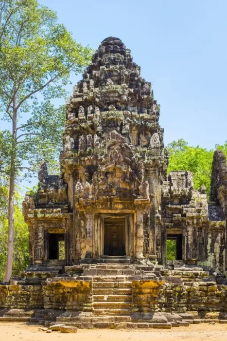 Framed Print : Thommanon temple ruins, Angkor Archaeological Park, UNESCO World Heritage Site, Siem Reap Province Framed Print : Thommanon temple ruins, Angkor Archaeological Park, UNESCO World Heritage Site, Siem Reap Province